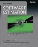 Software Estimation by Steve O’Connell is a notable exception to this. Although dated it is well researched and the general principles are applicable to modern development.